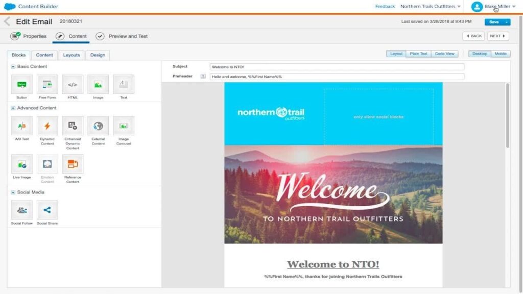 Email Studio in Salesforce Marketing Cloud entdecken