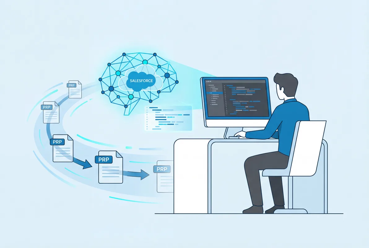 Wie wir mit KI Salesforce-Lösungen 10x schneller entwickeln